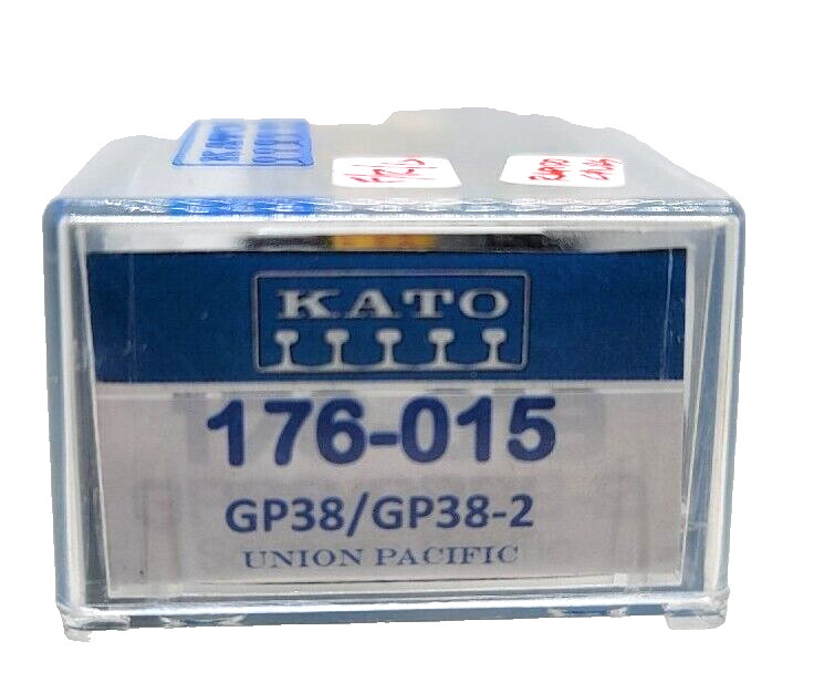 N Kato 176-015 EMD GP38/GP38-2 Union Pacific Loco #2059 (Tested-rapidcplrs) LNIB