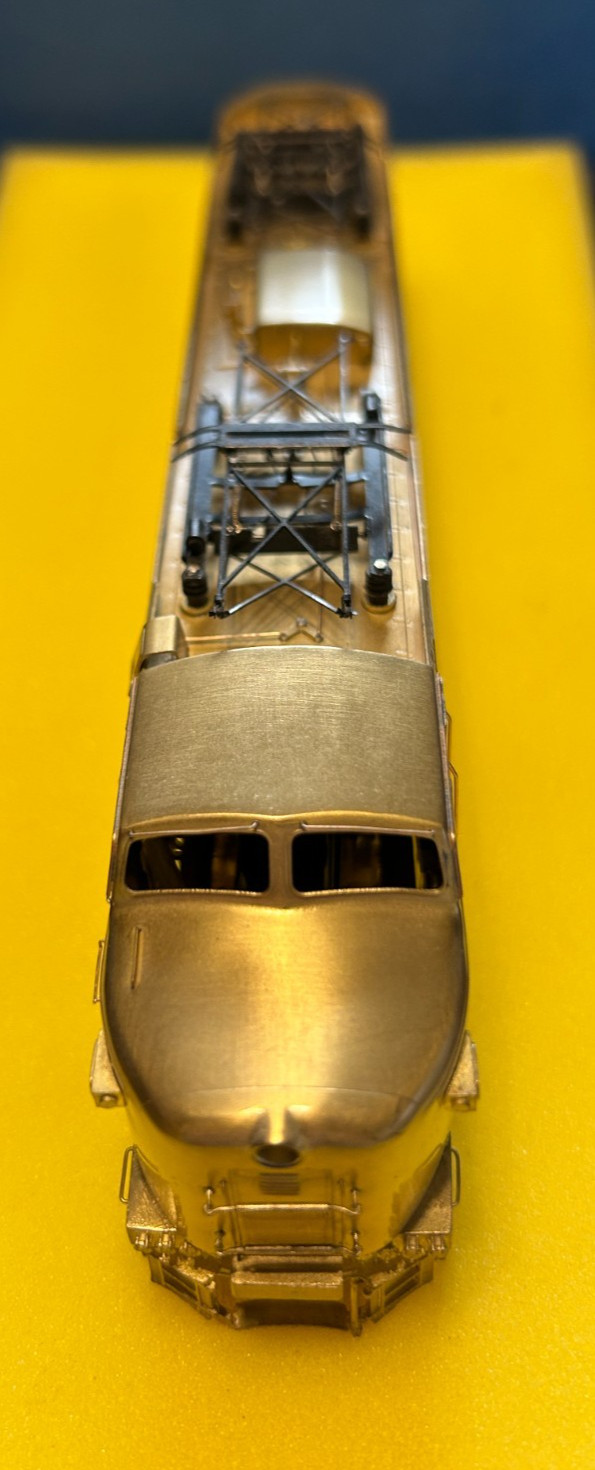 ALPHA Models HO Brass PRR E-2C Bald-West Electric Locomotive