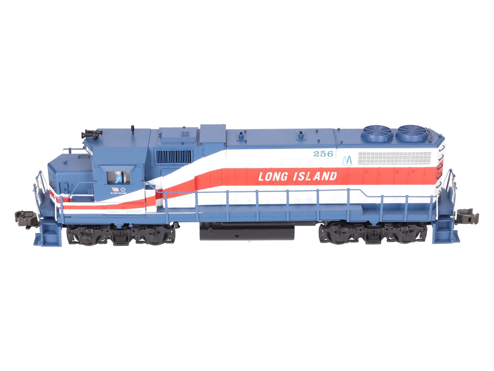 K-Line K2439-0256 O Long Island RR GP38-2 Diesel Locomotive #256 LN/Box