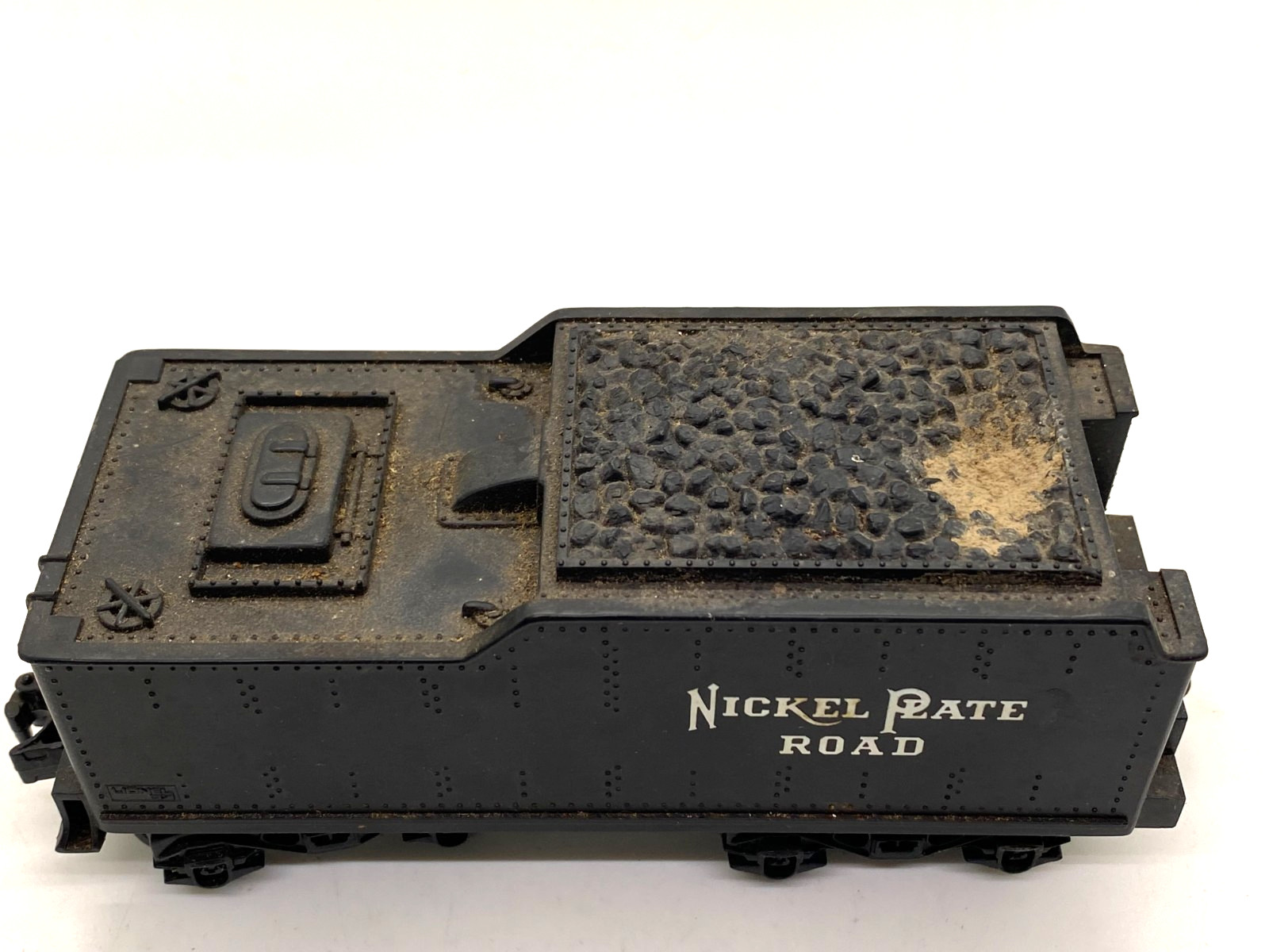 Vintage Lionel Nickel Plate Road Tender O Gauge Coal Car Black