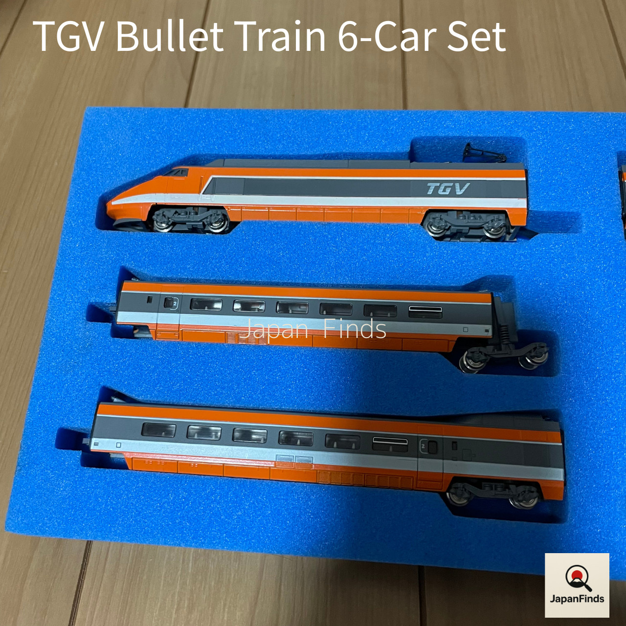 KATO N Scale TGV S14701 SNCF French Bullet Train 6-Car Set Lights Work