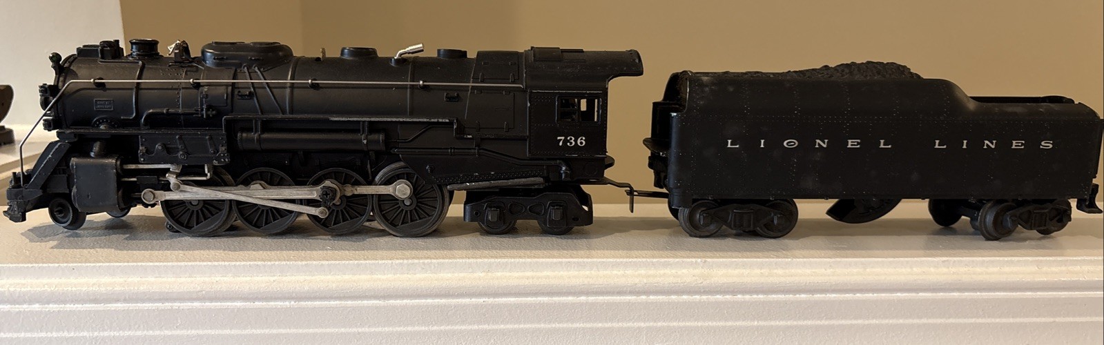 Lionel 736 Berkshire Locomotive & Tender Postwar O Gauge