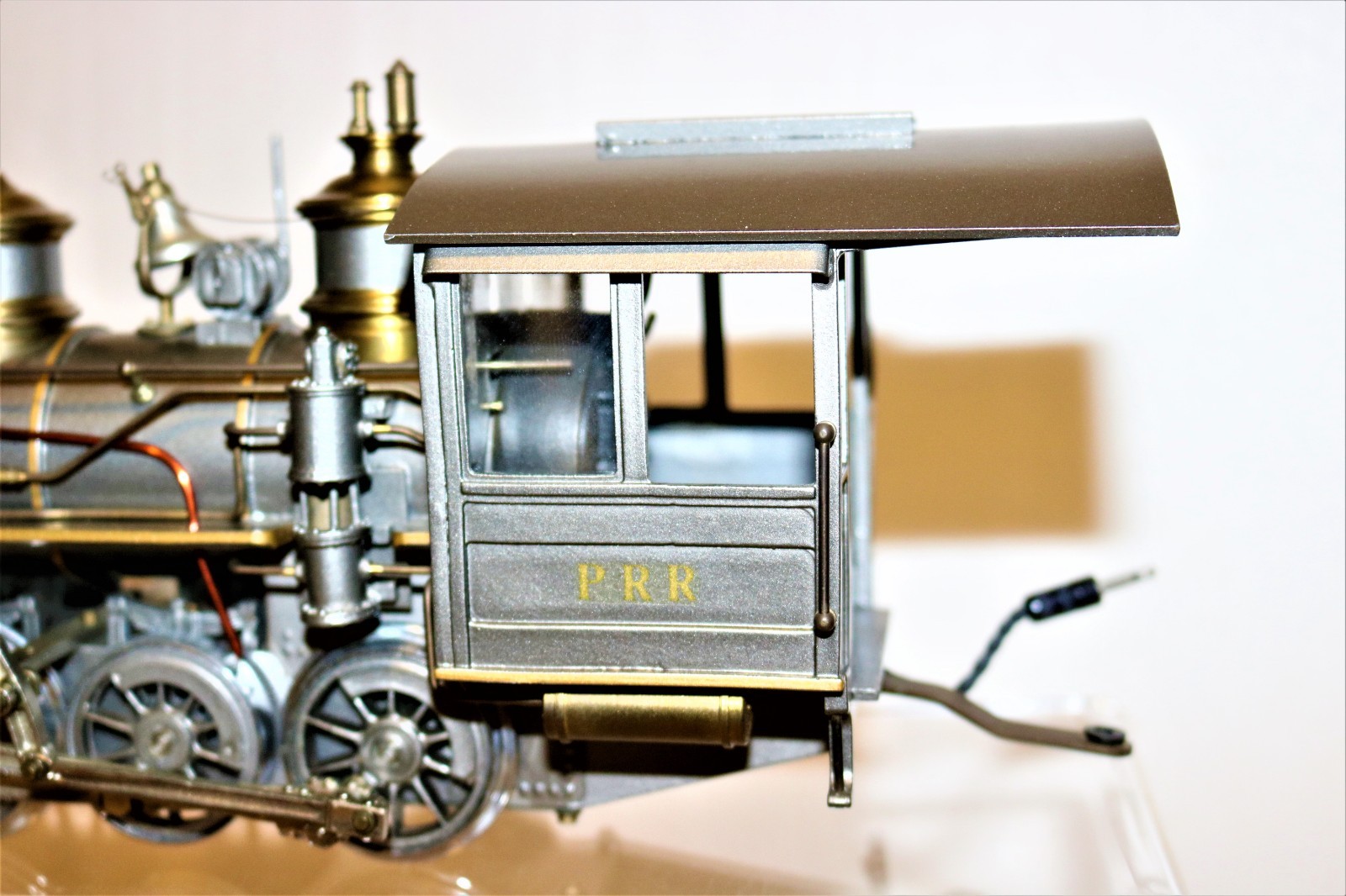 INCREDIBLE G scale Brass DELTON PENNSYLVANIA STAMPED STEEL GRAY 0-6-0 Ser #99