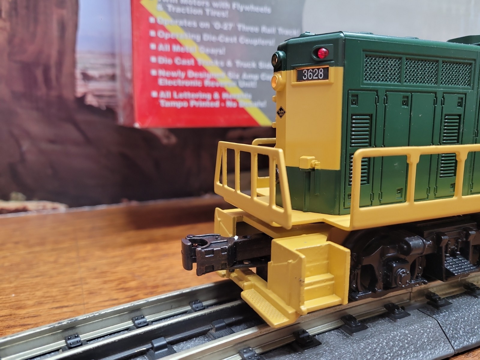 Williams O Gauge GP-9 Reading Power A With Horn Cab # 3628