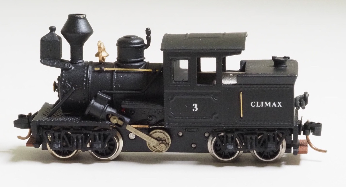 Brass N-scale 30055 Westmodel 20 Ton Climax B Typ coreless motor, New in Box