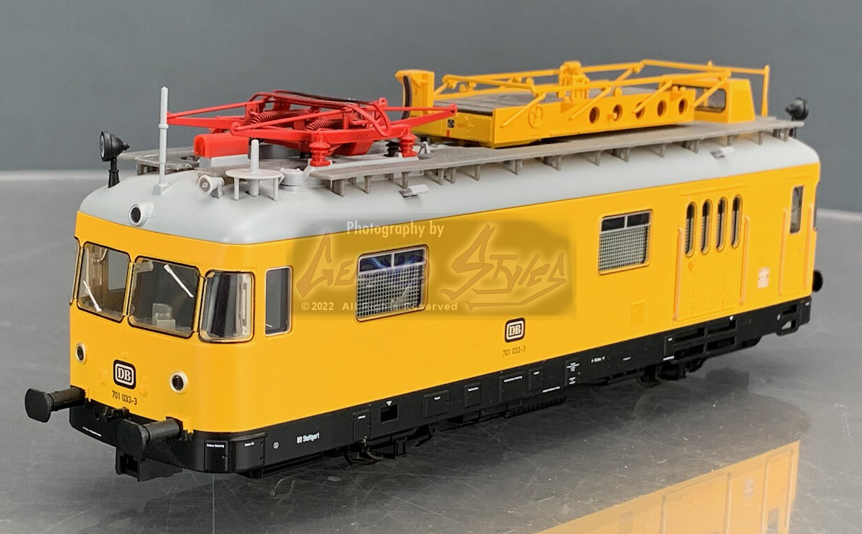 HO Märklin 39970 BR 701 DB Powered Catenary Maintenance Rail Car DCC/SND HO1741