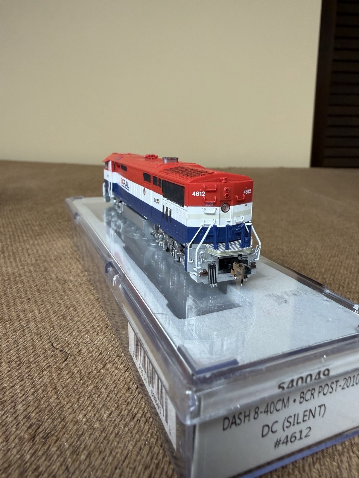 N Scale Rapido BC Rail 8-40CM Custom