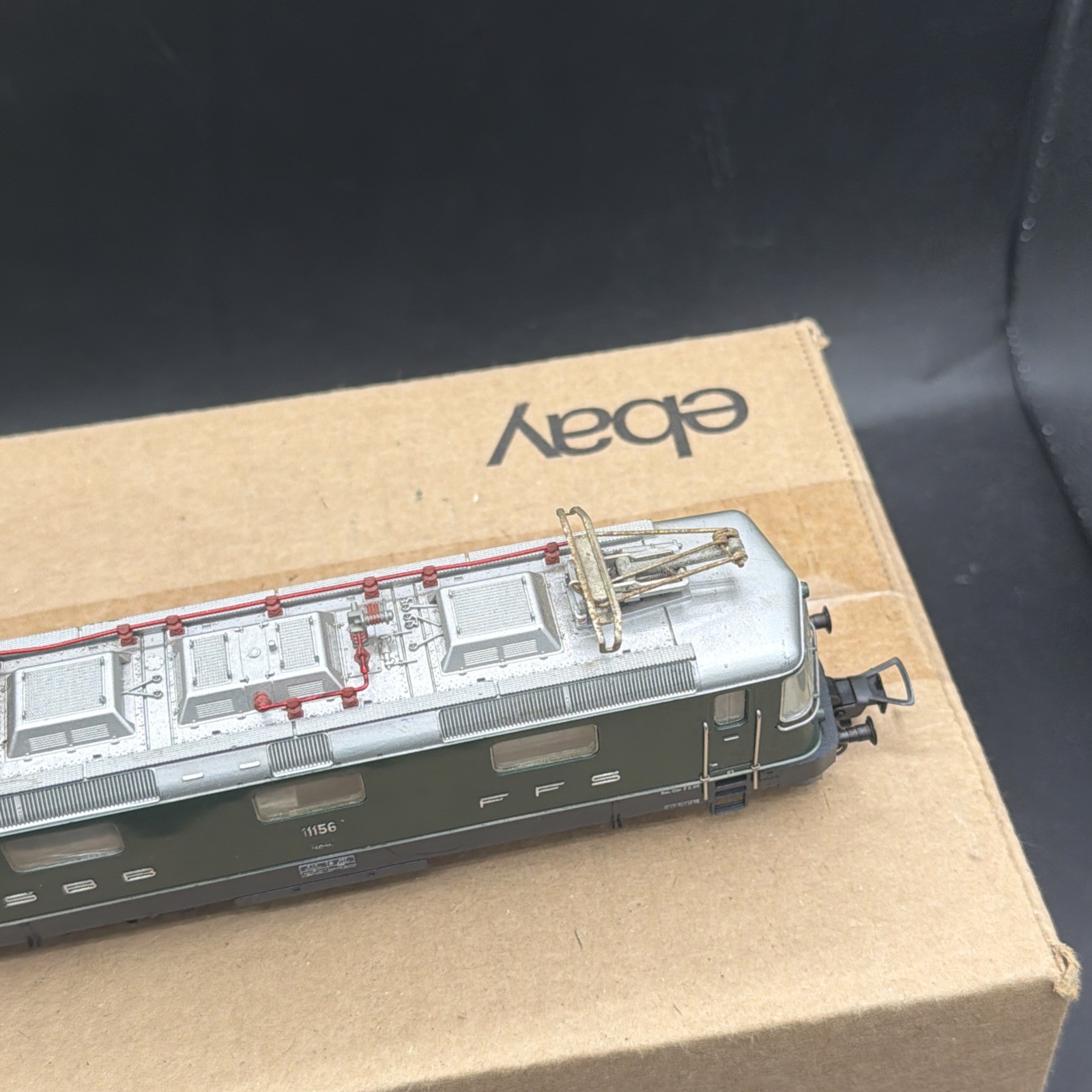 RARE Fleischmann HO Scale AC 3 Rail SBB FFS Re 4/4 Locomotive 4349