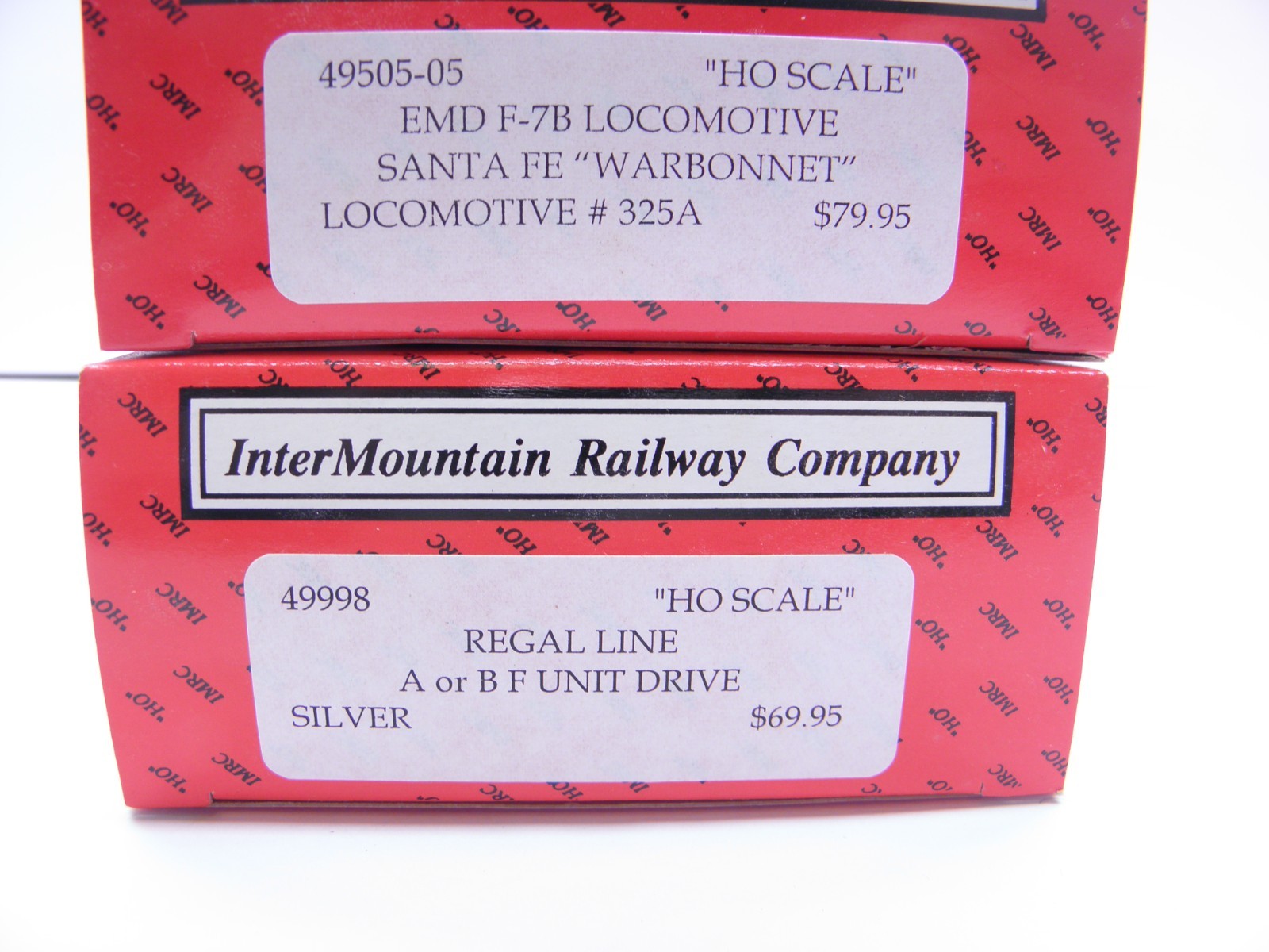 INT MTN -EMD F 7A & F 7B POWERED UNITS – WARBONNET CHECKED &RUNS DCC PLUG HO 326