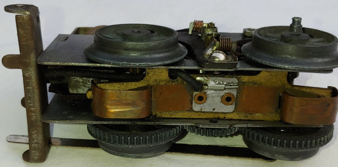 Vintage Unbranded O Scale Unmarked Motor Chassis