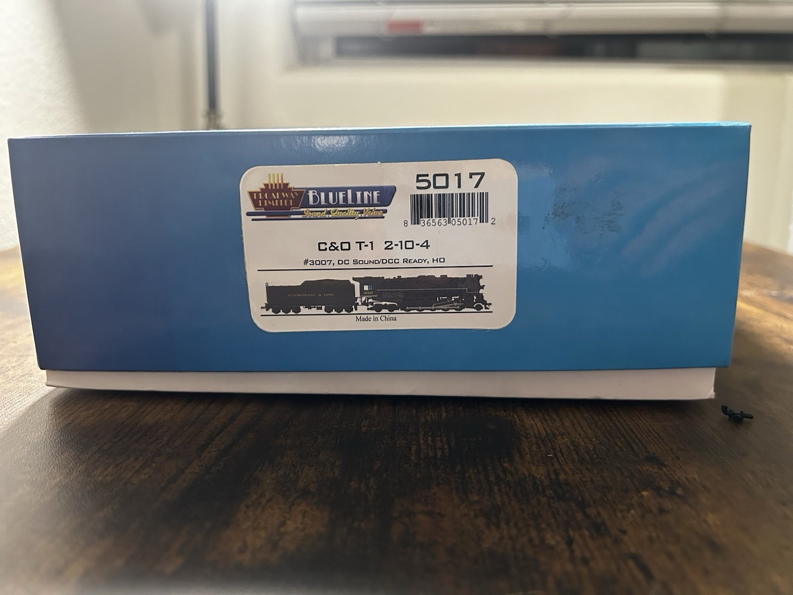 Broadway Limited HO 5017 C&O Class T-1 2-10-4 #3007 BlueLine DC Sound DCC Ready