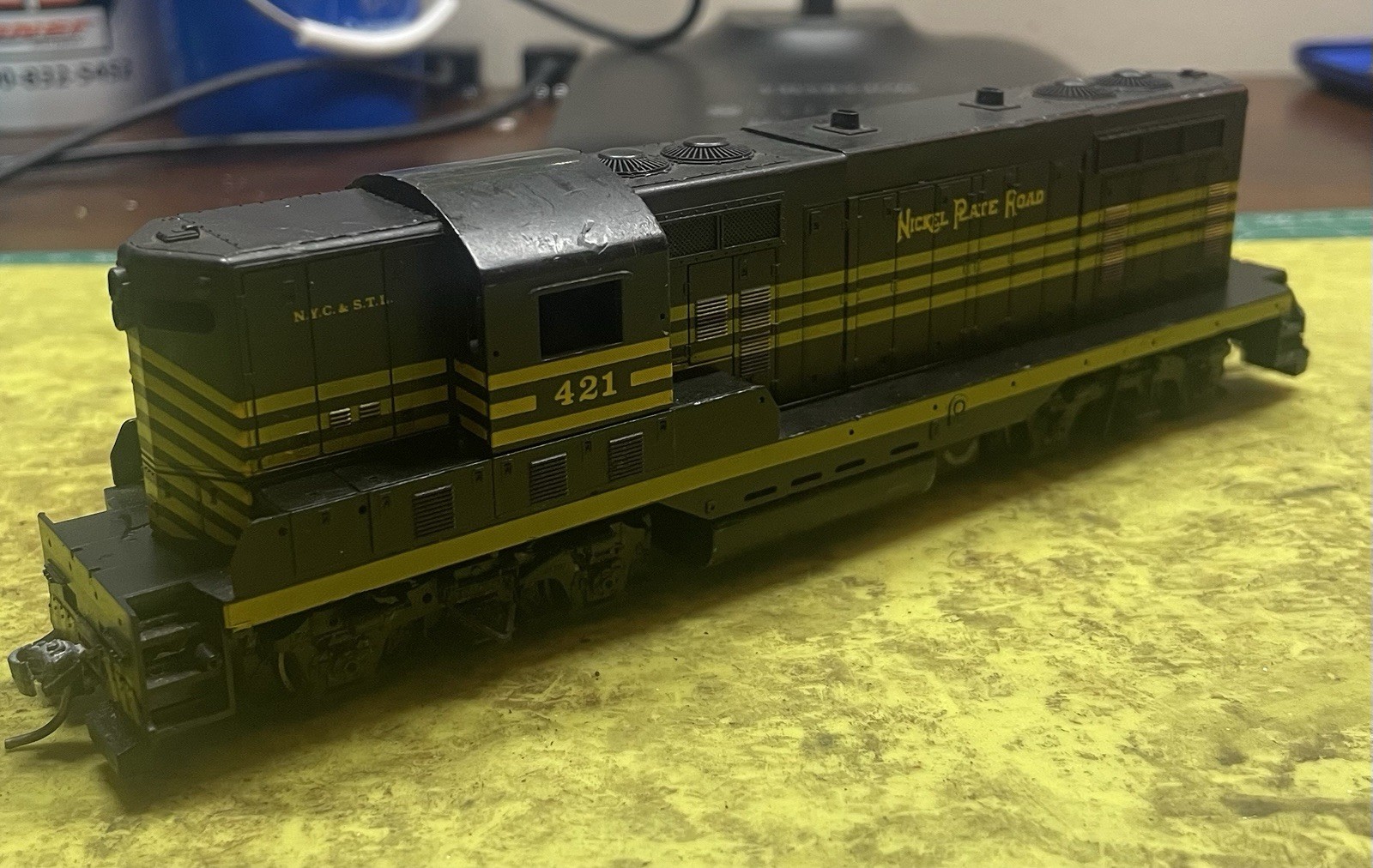 Athearn Nickel Plate Road GP-9 #421 Mashima Locomotive Engine Serviced Lot A95