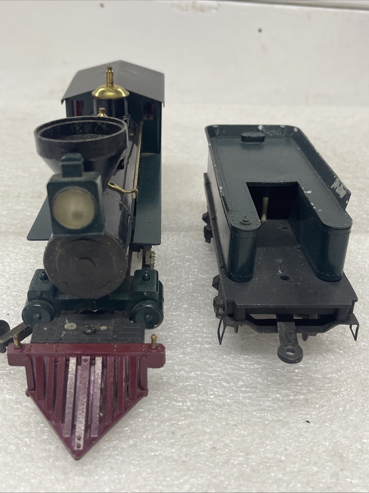 Thomas Industries O Gauge 4-4-0 Cast Brass Steam Engine & Tender Shawnee Parts
