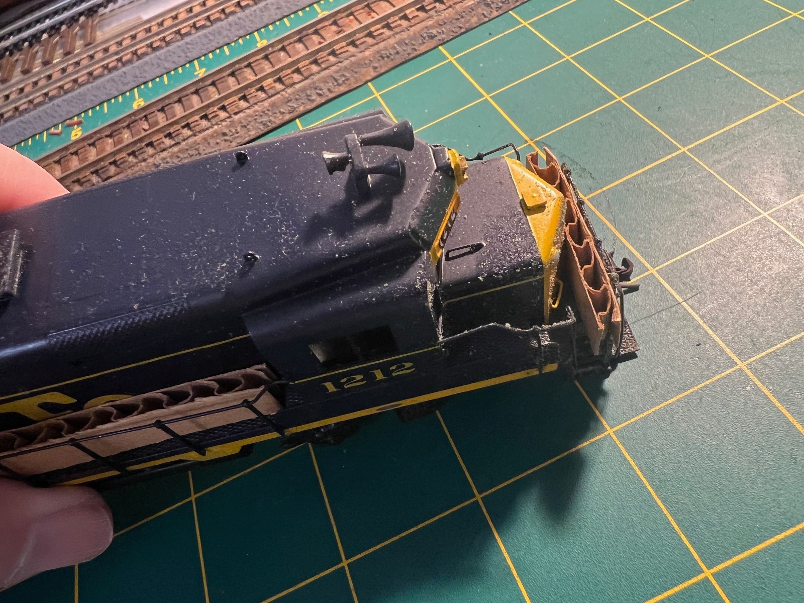 Nickel Plate Products HO Brass EMD GP30 Diesel Engine F/P Santa Fe OB Runs