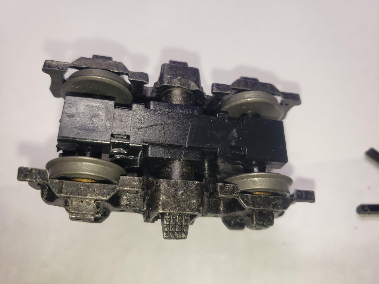 GP9 FRONT DIECAST METAL GEARED 4 WHEEL TRUCK ATHEARN BB HO SCALE Old Style PART