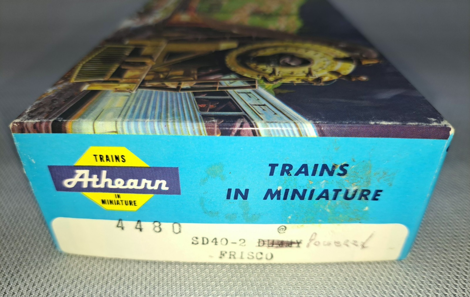 NOS Athearn SD40 Locomotive Engine , Red/White Frisco #4480 HO Scale NIB
