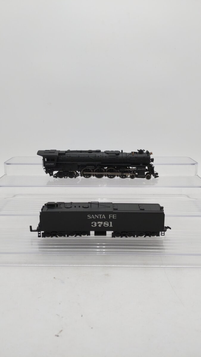 Bachmann 11320 HO Santa Fe Northern 4-8-4 Steam Locomotive w/ Tender #3781 LN