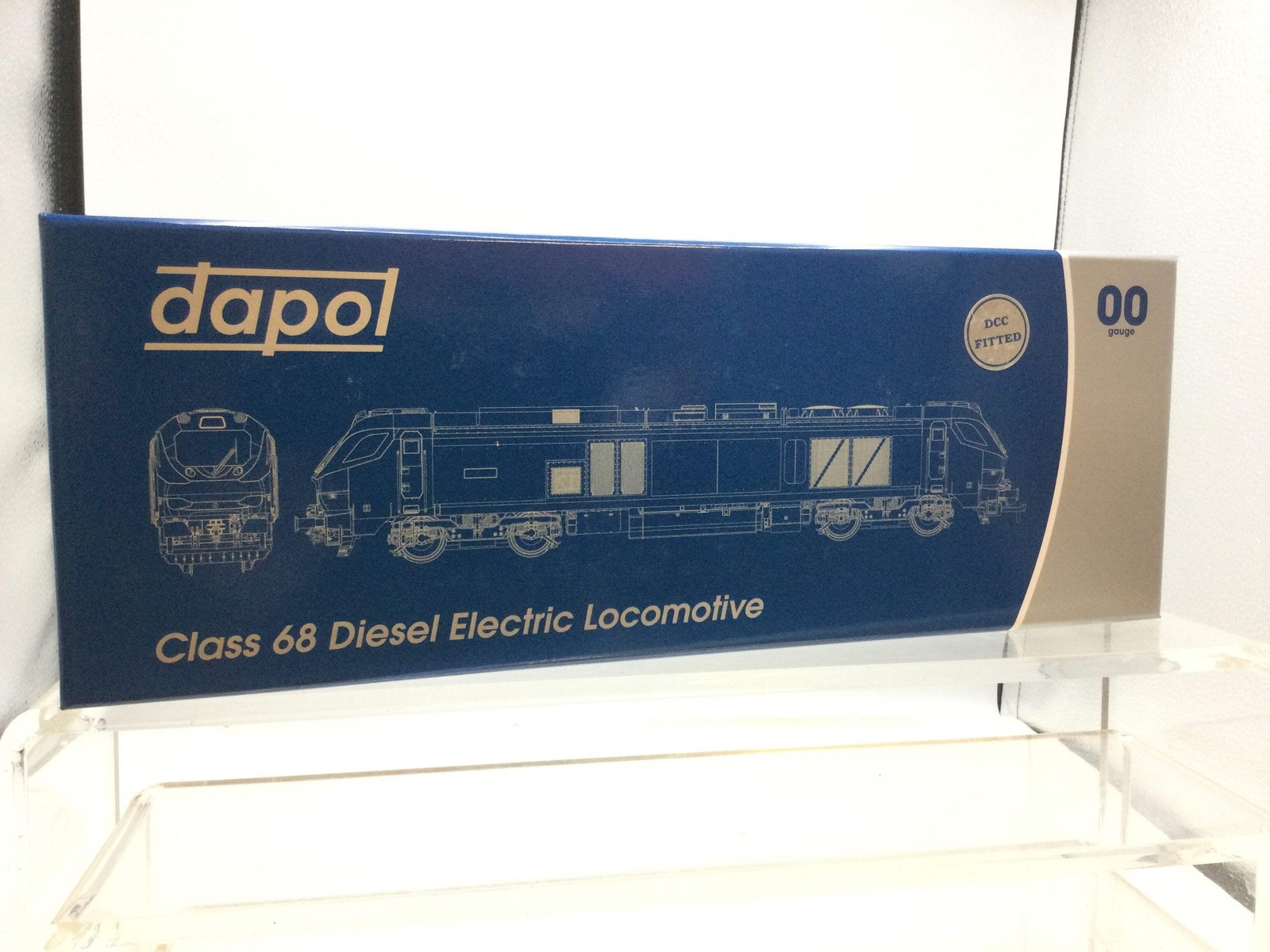 Dapol 4D-022-026S OO Gauge Class 68 The Poppy 68033 DRS Compass DCC Sound