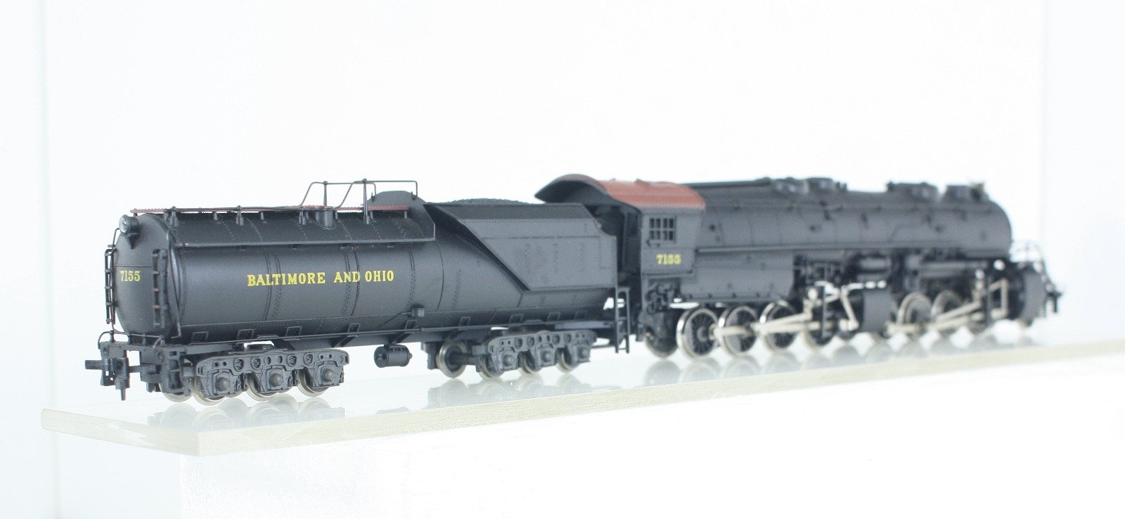 HO Rivarossi 1265 Baltimore & Ohio 2-8-8-0 Mallet Locomotive & Tender B&O 7155