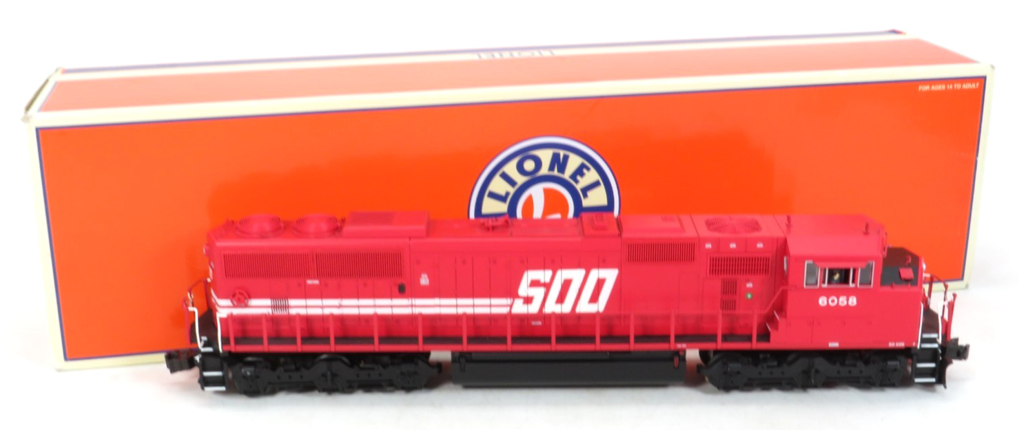Lionel Trains No. 6-84403 SOO LEGACY SD60M Diesel Locomotive #6058, O Gauge
