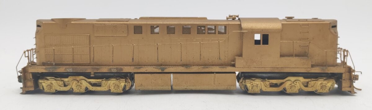 Alco Models D-114 HO Brass DL-600B High Hood Diesel Locomotive – Unpainted