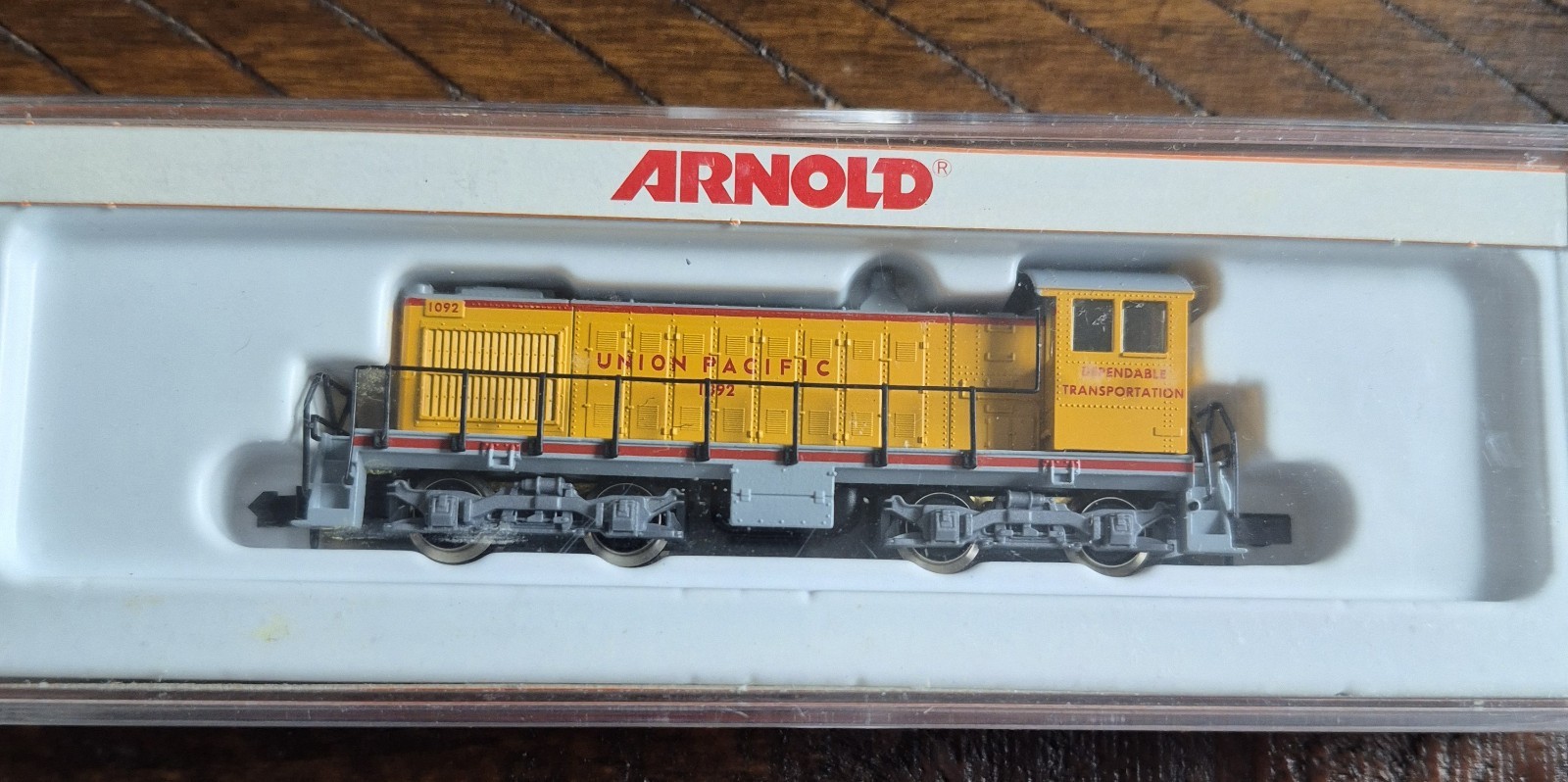 N 9mm Arnold 5022 Alco S-2 Diesel loco UP #1092 Never Used