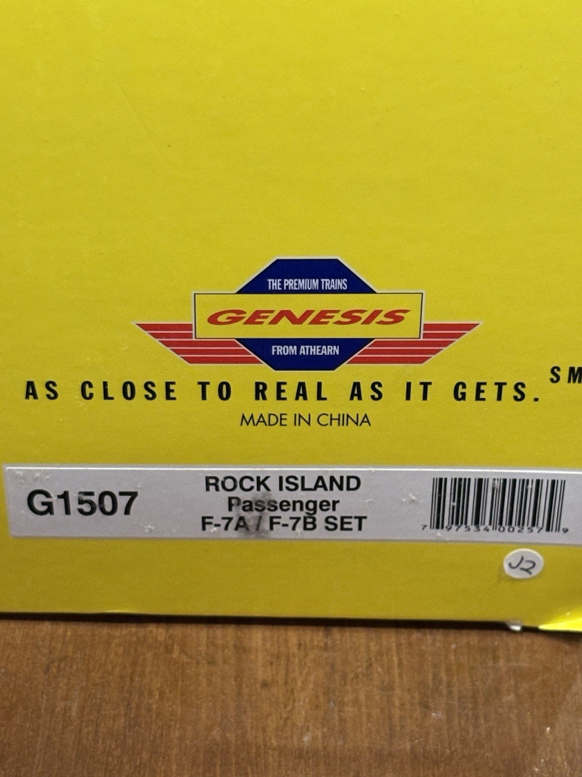 Athearn Genesis Ho Scale G1507 Rock Island Passenger F-7A/F-7B Set