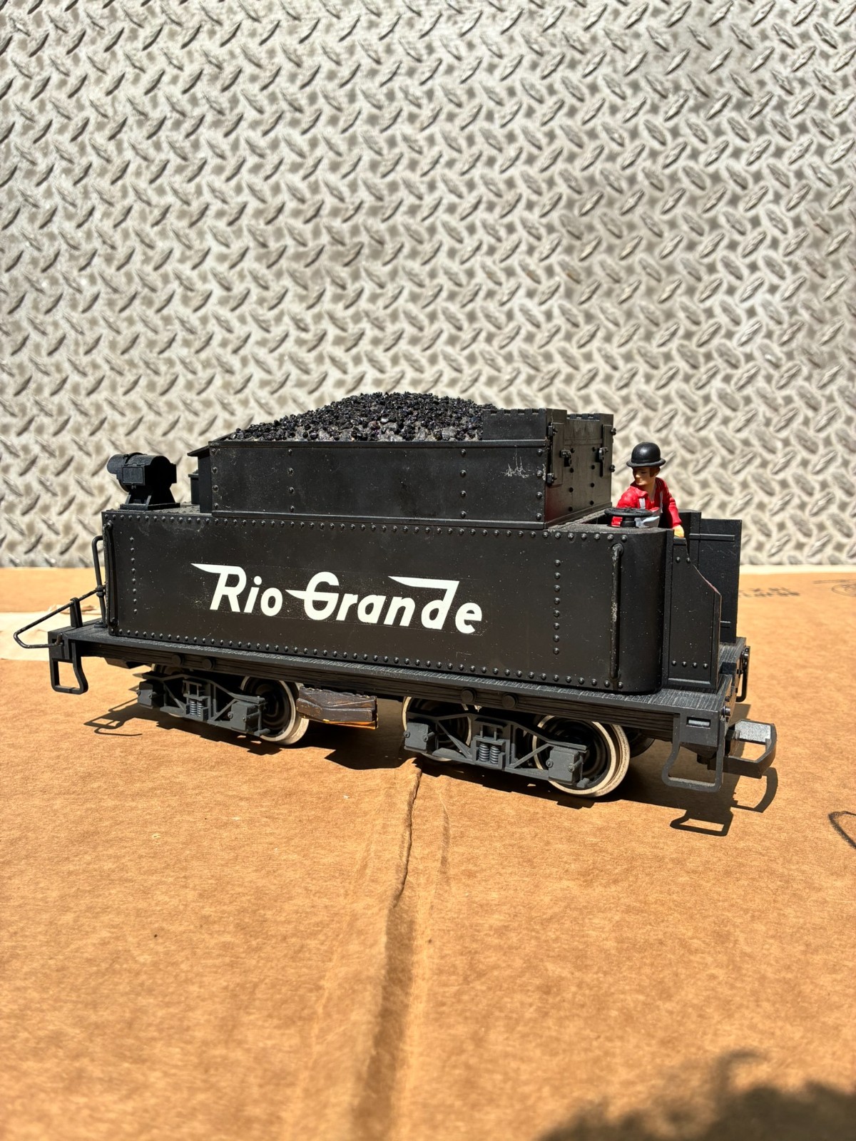 LGB Lehmann Industrial Mogul Rio Grande Steam Locomotive Train Tender Only