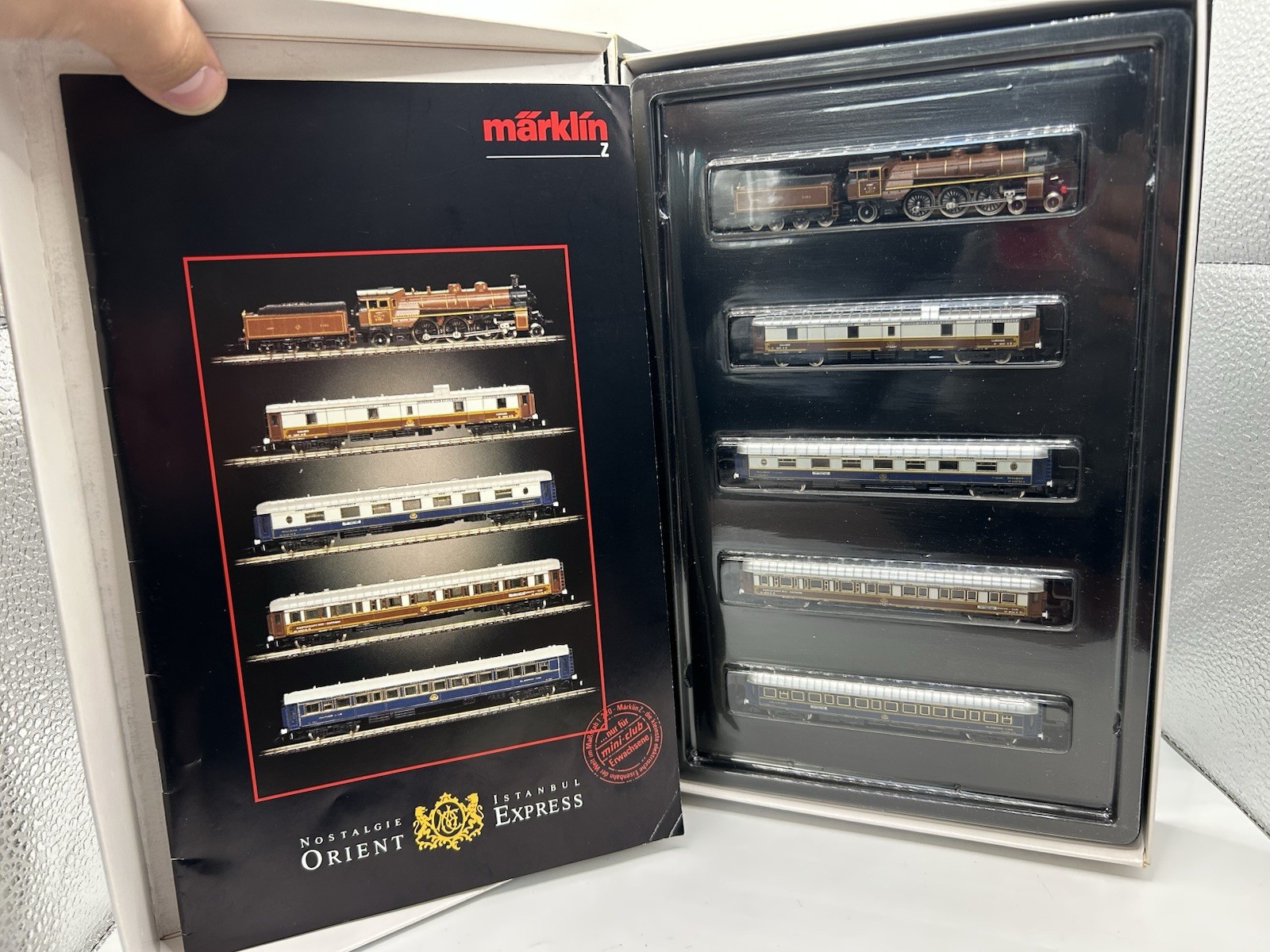 Z Marklin Mini-Club 8108 Orient Express Train pack – (LN BOXED)