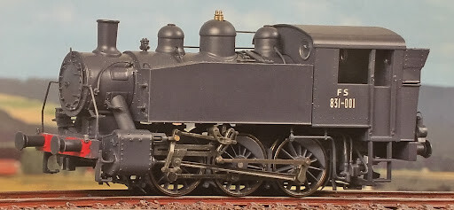 Ree Models MB-042 831 001 FS Black Livery, White Chalk Marking by Blackstar