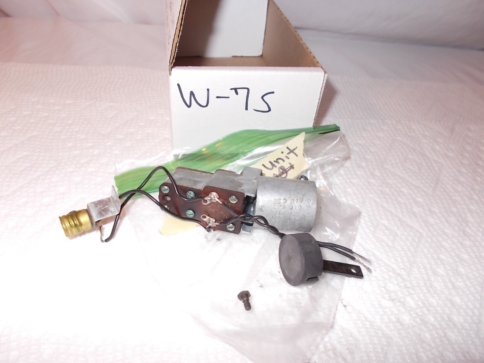 AMERICAN FLYER #300 SMOKE UNIT,PISTON & SOCKET WORKS! FITS MANY LOT #W-75