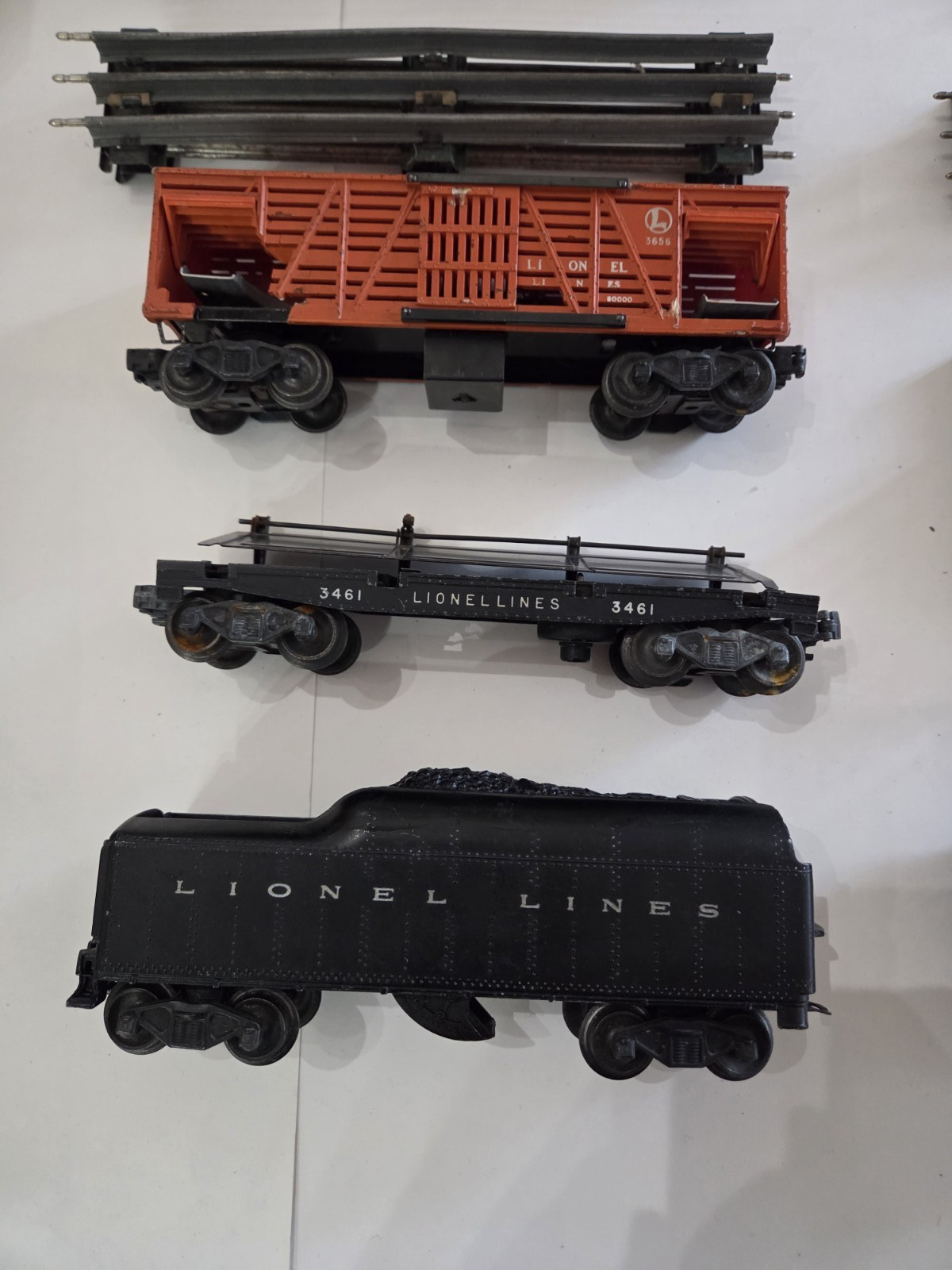 Vintage 1952 Lionel O Post War 2189WS Trans Continental Set w/ Cars Track & More