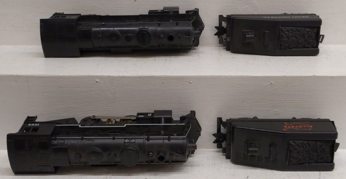 Marx & Others Vintage S Gauge Assorted Steam Locomotives & Tenders: 1666 [4]