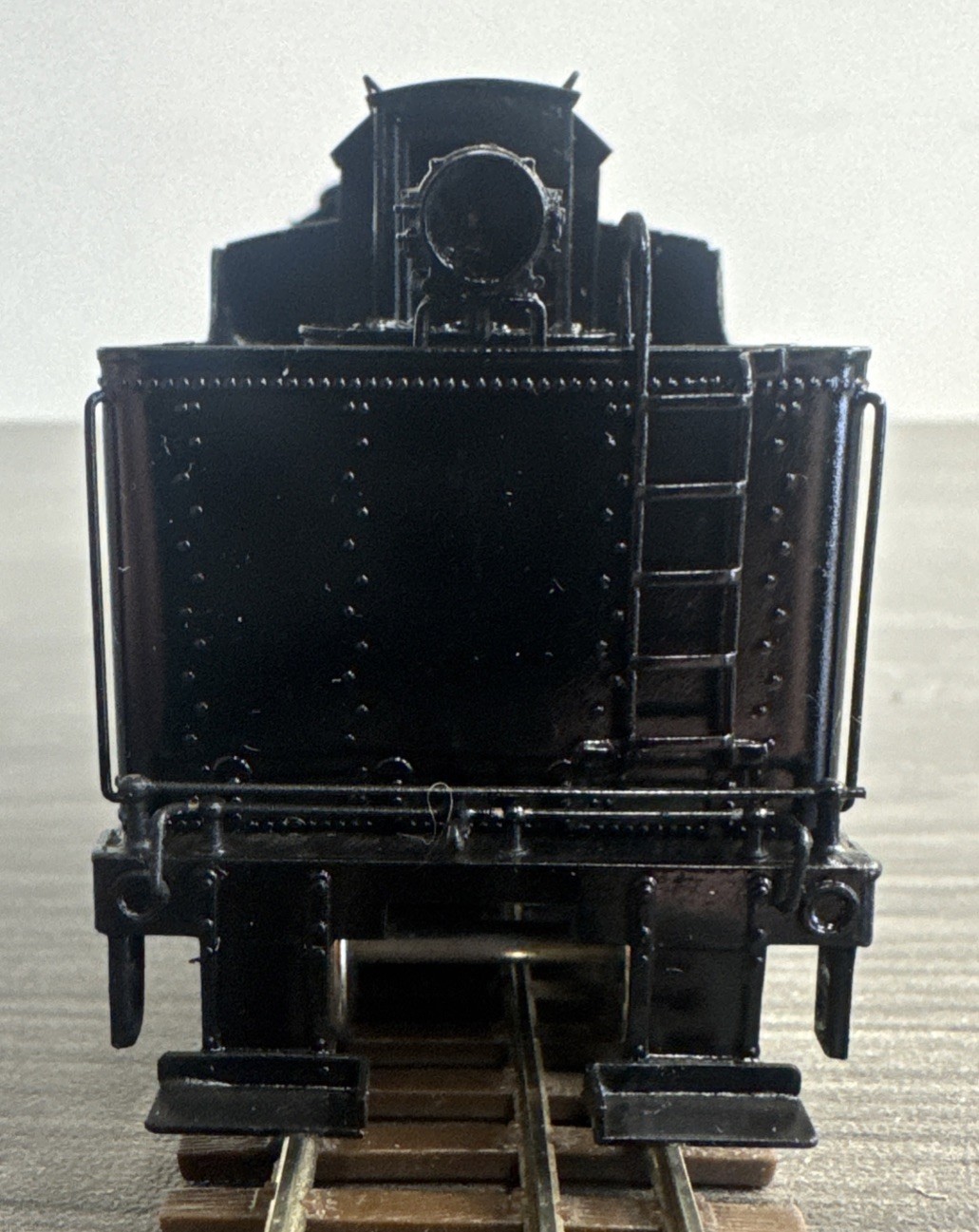 Pacific Fast Mail HO Brass Decapod FRISCO 2-10-0 Russian Painted Black & Tested!