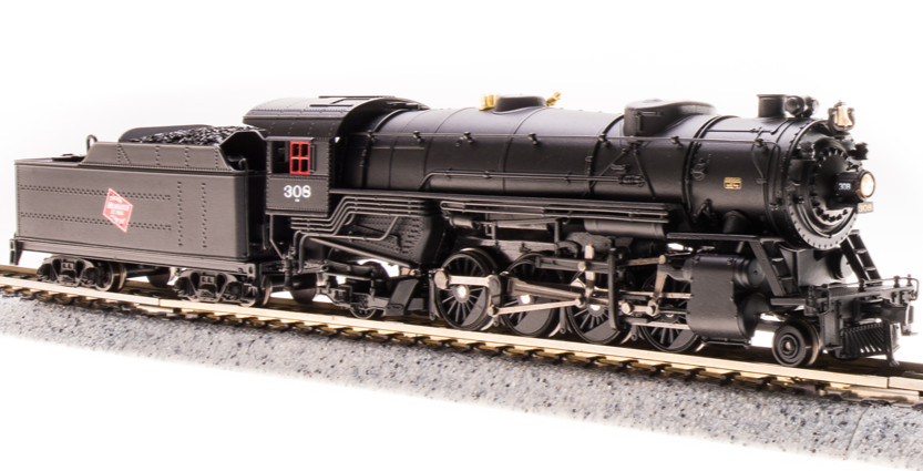 BROADWAY LIMITED 5957 N USRA Heavy Mikado MILW #376 Paragon3 Sound/DC/DCC