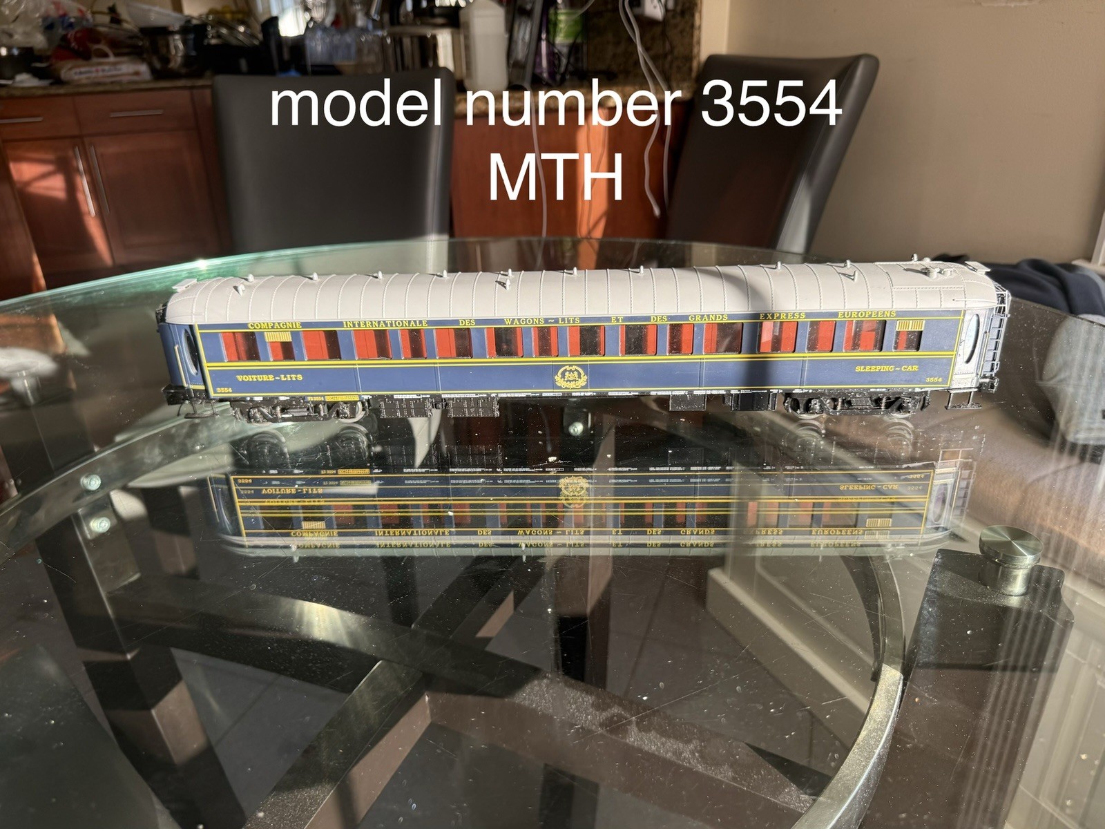 MYH premierO Gauge CIWL orient Express 4 Passenger Cars Pullman Sleeping Cars