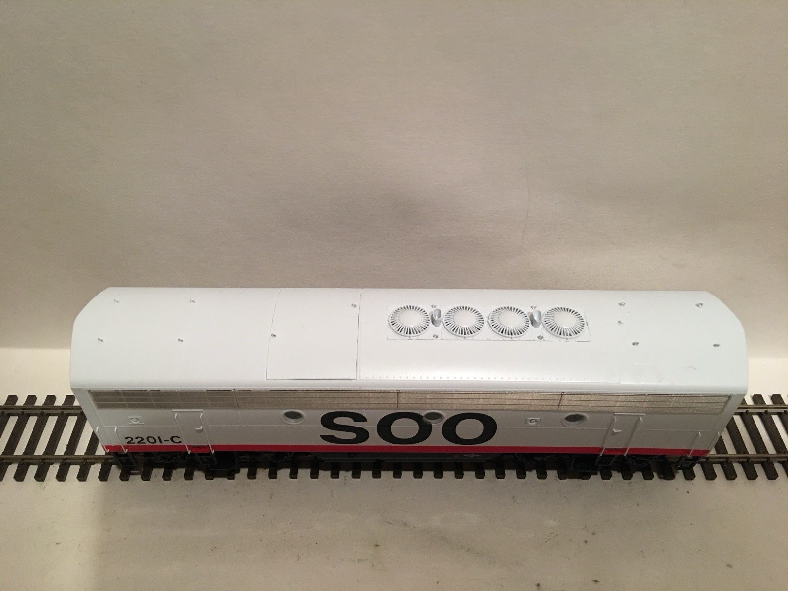 HO Intermountain 49581S-03 Soo Line EMD F7B Diesel Locomotive #2201-C DCC SOUND