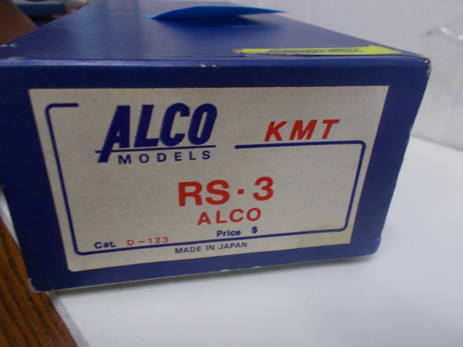 ALCO # D-123 ~BRASS~WEATHERED TN RS-3 LOCOMOTIVE # 183 ~RUNS GOOD~READ~HO SCALE