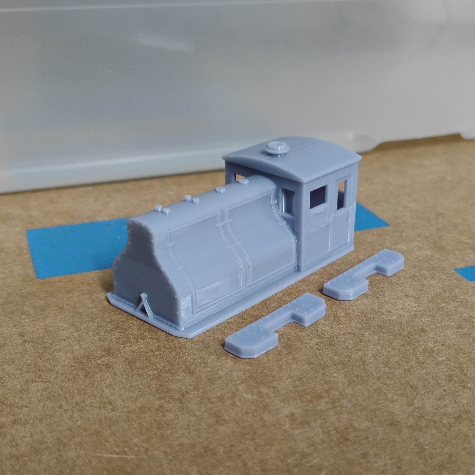 HOn30 SENTINEL STYLE STEAM LOCO #1 kit for Kato 11-109 chassis. RESIN 3D Print.