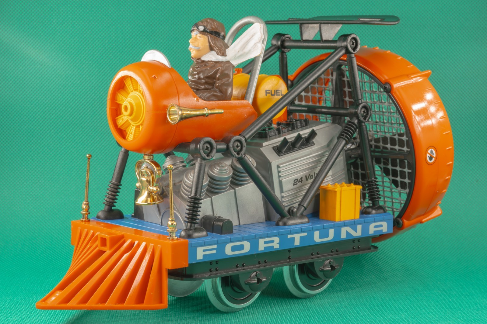 B072 LGB 20020 Track Cleaning Trolley – G Scale – Vintage Model (Read)