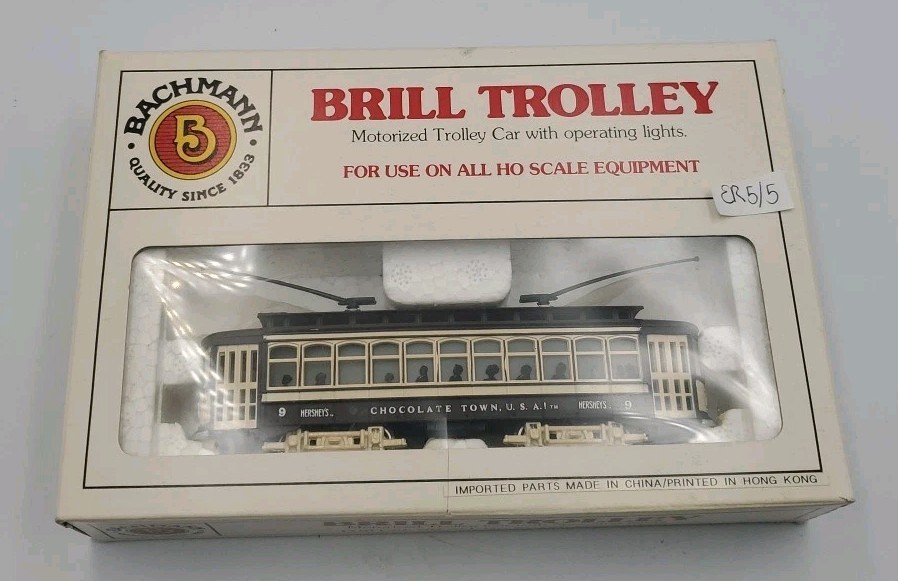 Bachmann No.61048 Hershey ‘Choclate Town USA’ Brill Trolley