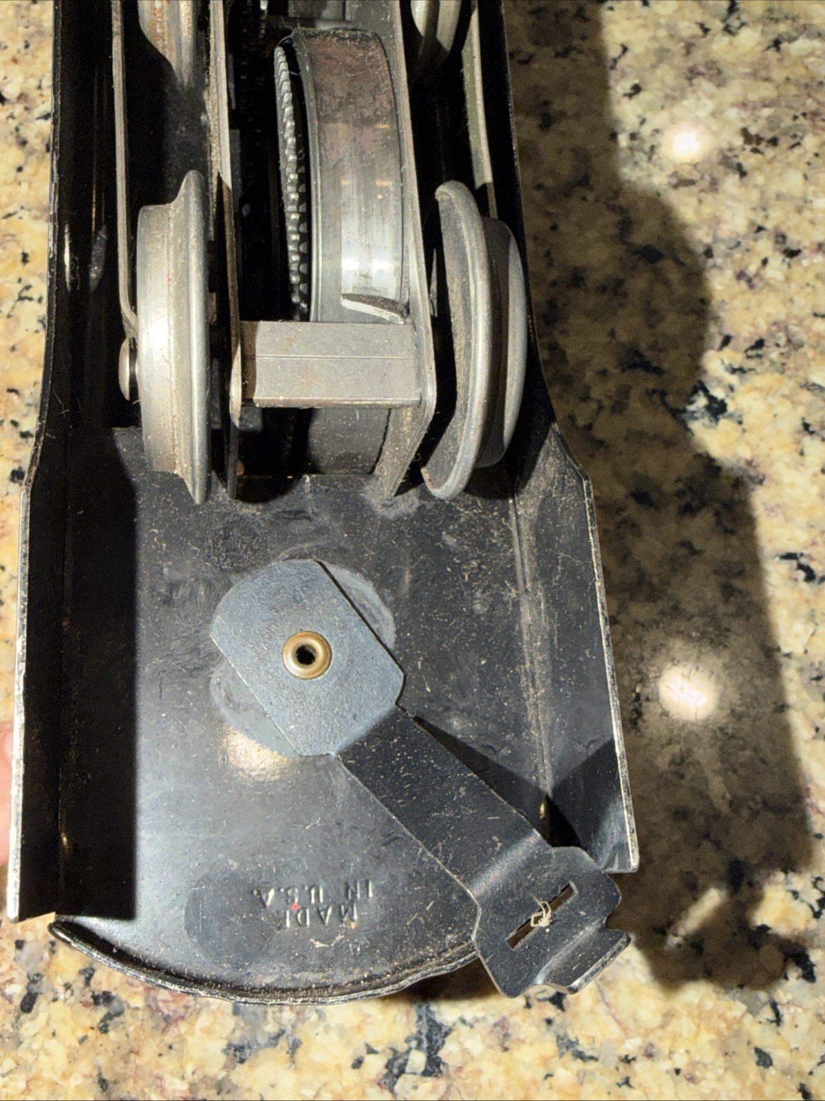 Vintage Marx Wind Up Train W/ Brake – Metal Locomotive Engine – Heavy – No Key