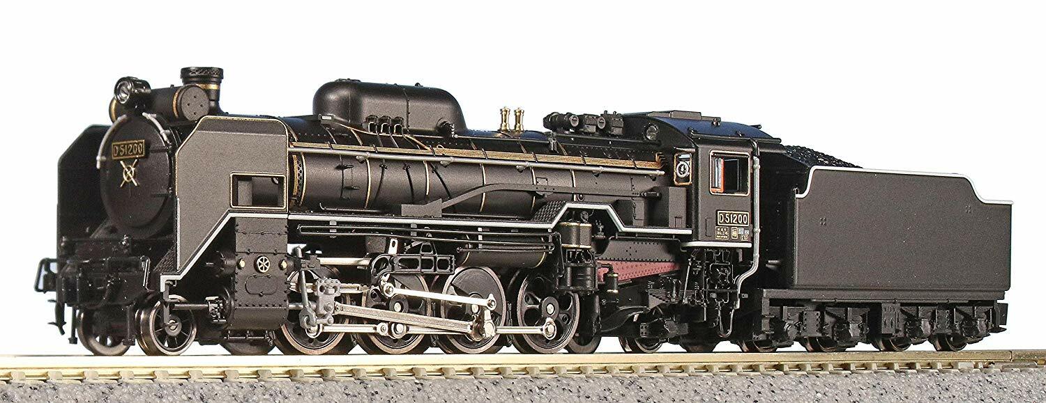 “D51 200 Steam Locomotive” Kato 2016-8 N Scale Japan