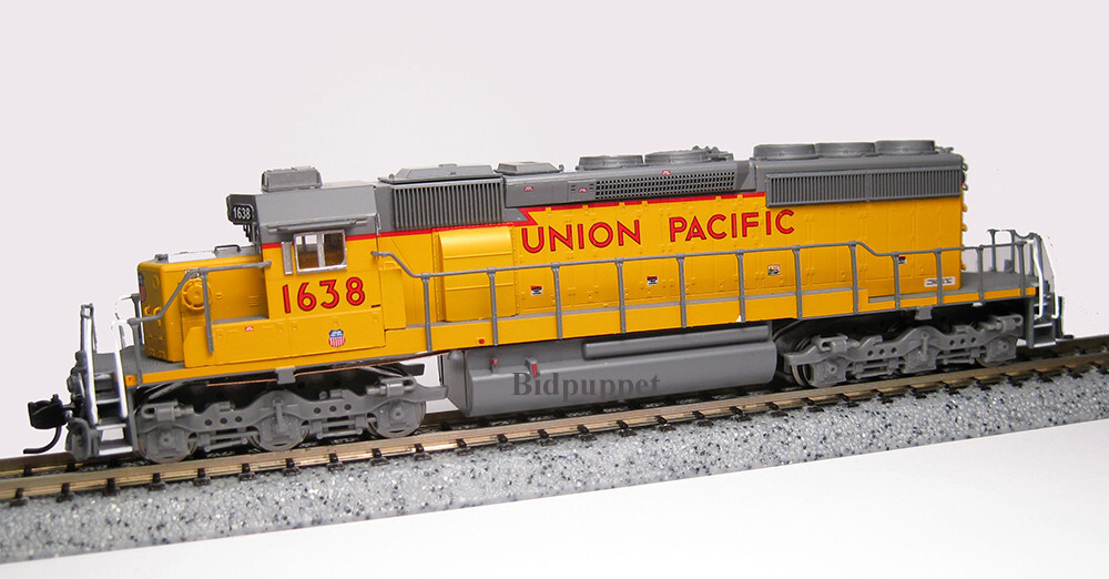 N Scale InterMountain Union Pacific SD40-2 Diesel Locomotive Cab #1638 DCC ready