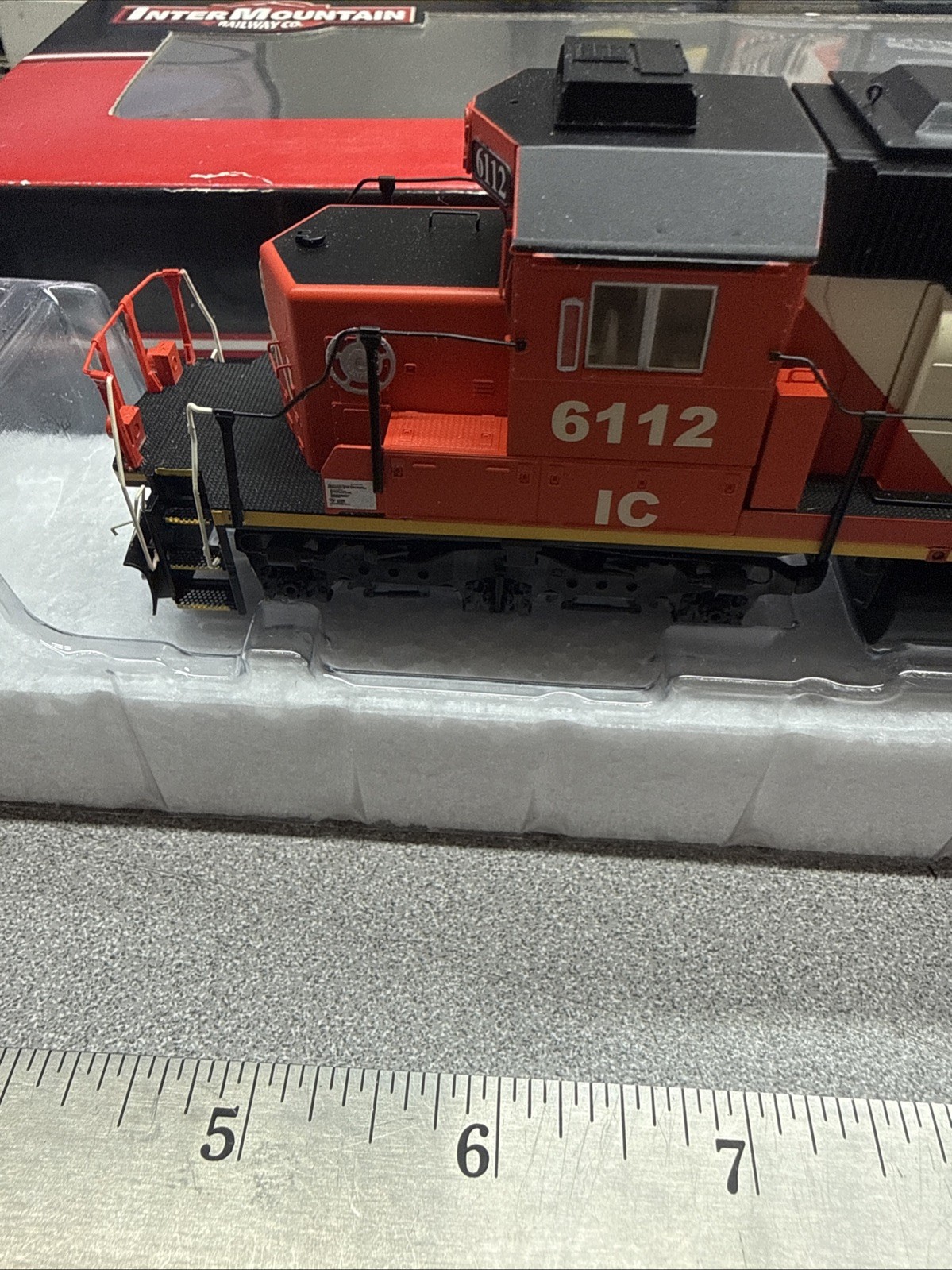 Intermountain Ho Canadian National/Illinois Central 6112 Patched DCC Not Dynamic