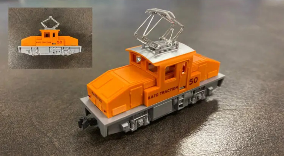 KATO #10-504-US Pocket Line Series Steeple Can Electric Locomotive (N-Scale) DC