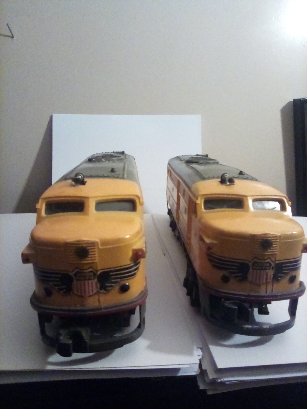 1950s Lionel PostWar 2023 Union Pacific Alco AA Diesel Loco Set FREE S&H