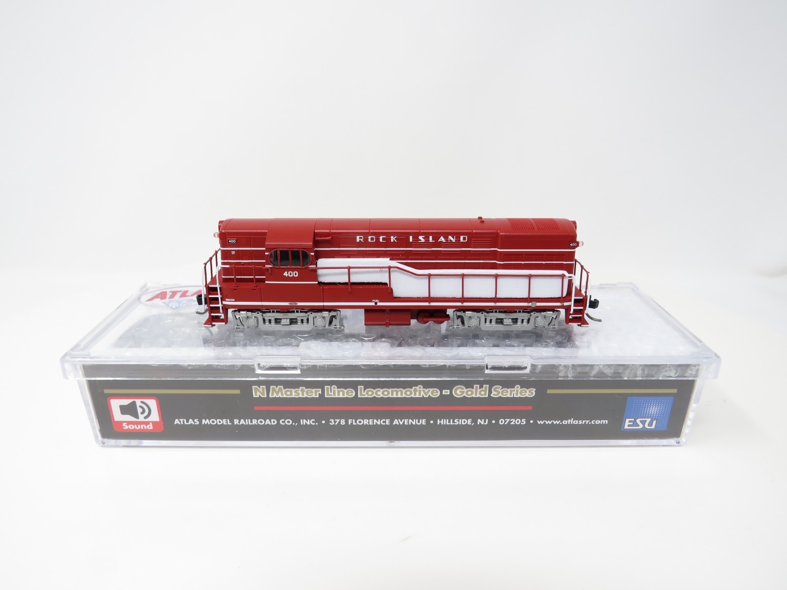 Atlas N 40005544 DCC Sound Rock Island FM H15-44 Diesel Locomotive Freight Train