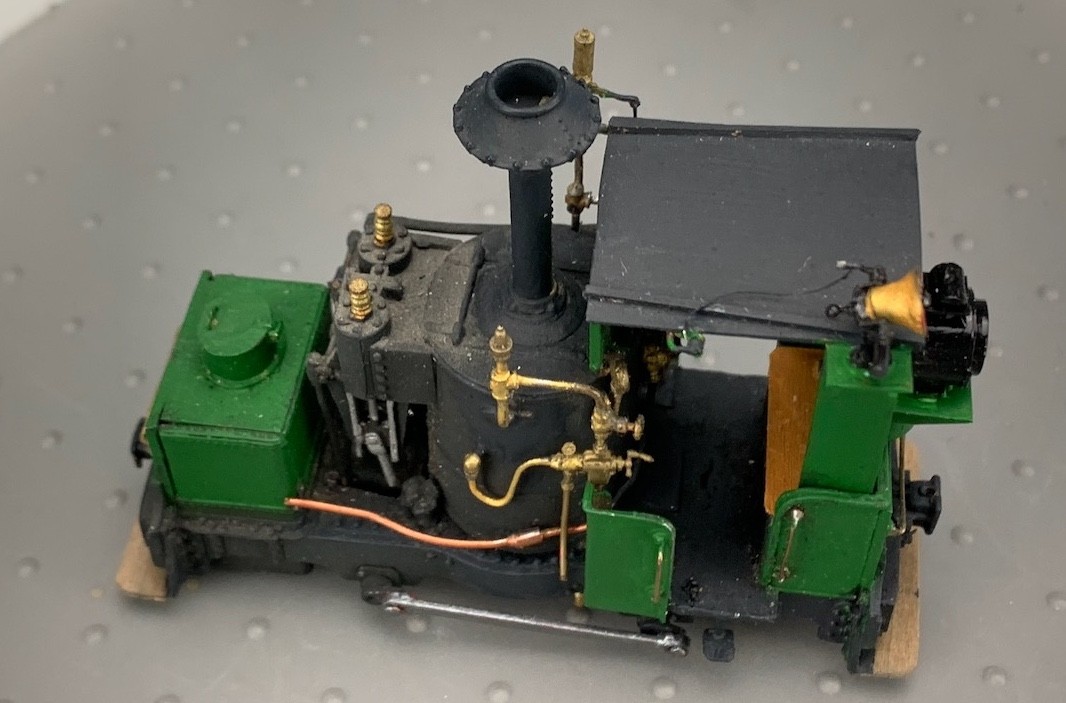 1:43 On2 Wrightlines 0-4-0 De Winton Steam Locomotive #01 JER O3402