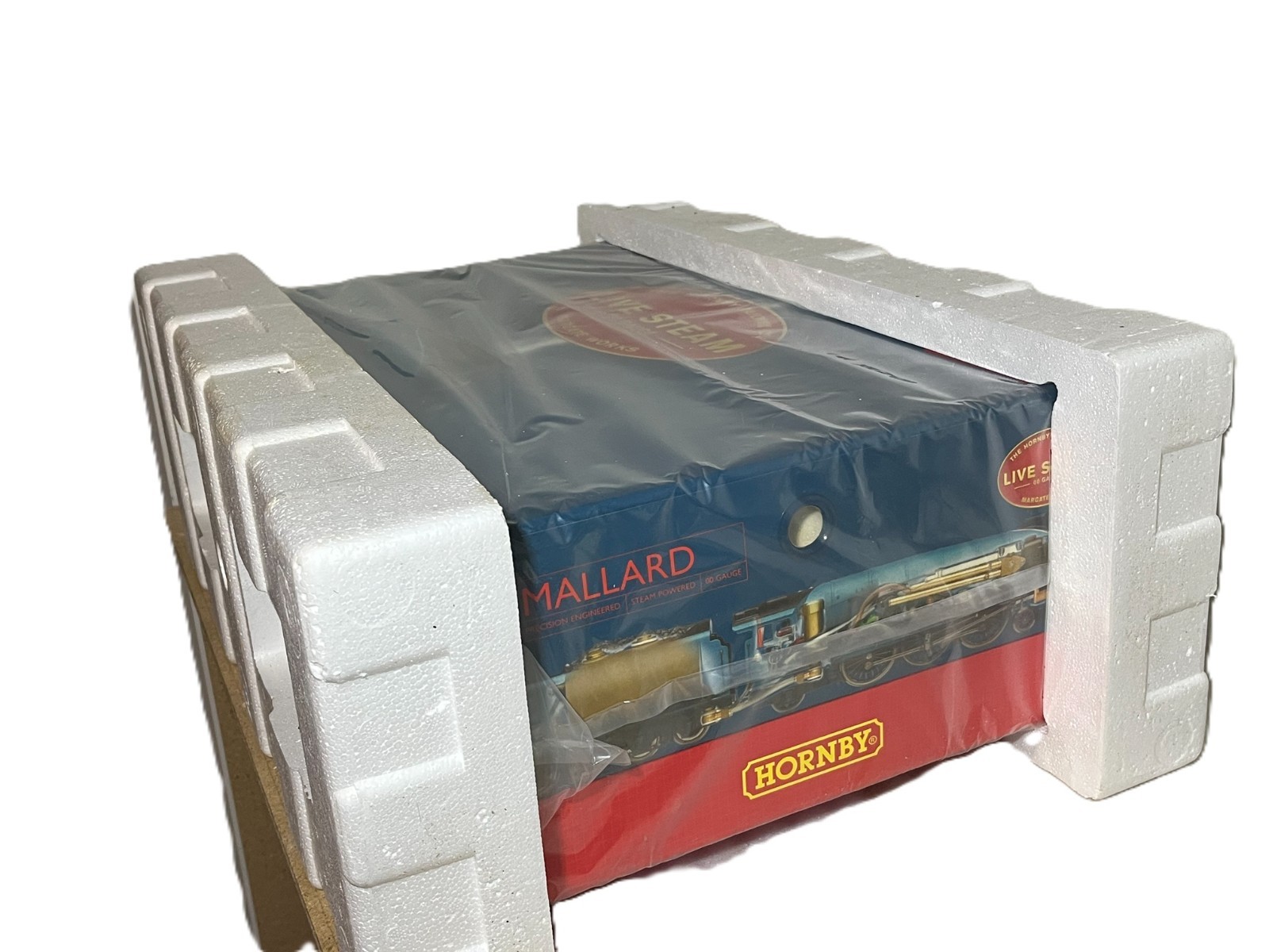 HORNBY OO R1041S LIVE STEAM Train Pack MALLARD SEALED NEW in Box Orig Shipp NICE